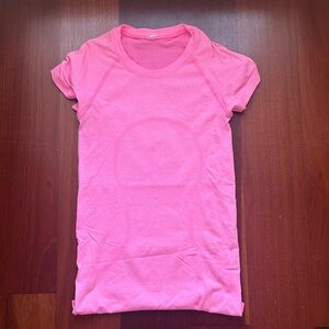 Lululemon Short Sleeve Swiftly Tech (Normal Length) - Neon Pink